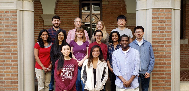 Lab group, March 2019