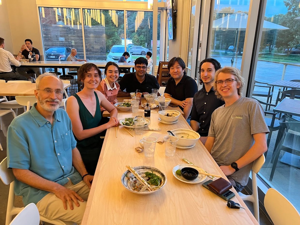 Lab dinner at Lua Viet kitchen (07/25/2024)